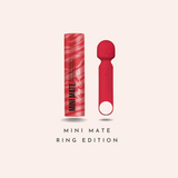 Vandelay® (UK) Mini Mate Body Massager Red (Ring Edition)