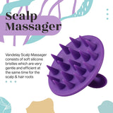 Vandelay® Silk Series- Silicon Scalp Massager