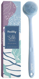 Vandelay Silk Series- Silicon Double Sided Back Massager Brush