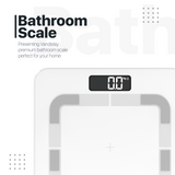 Vandelay Sleek Smart Digital Bluetooth BMI Electronic Weighing Scale ( White )