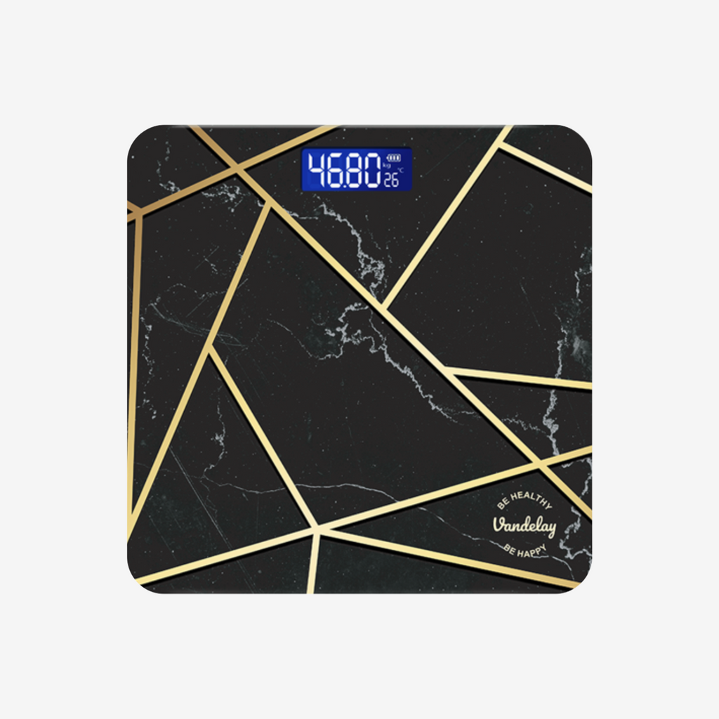 Vandelay Spirit Series Digital Electronic Weighing Scale ( Black Marble )