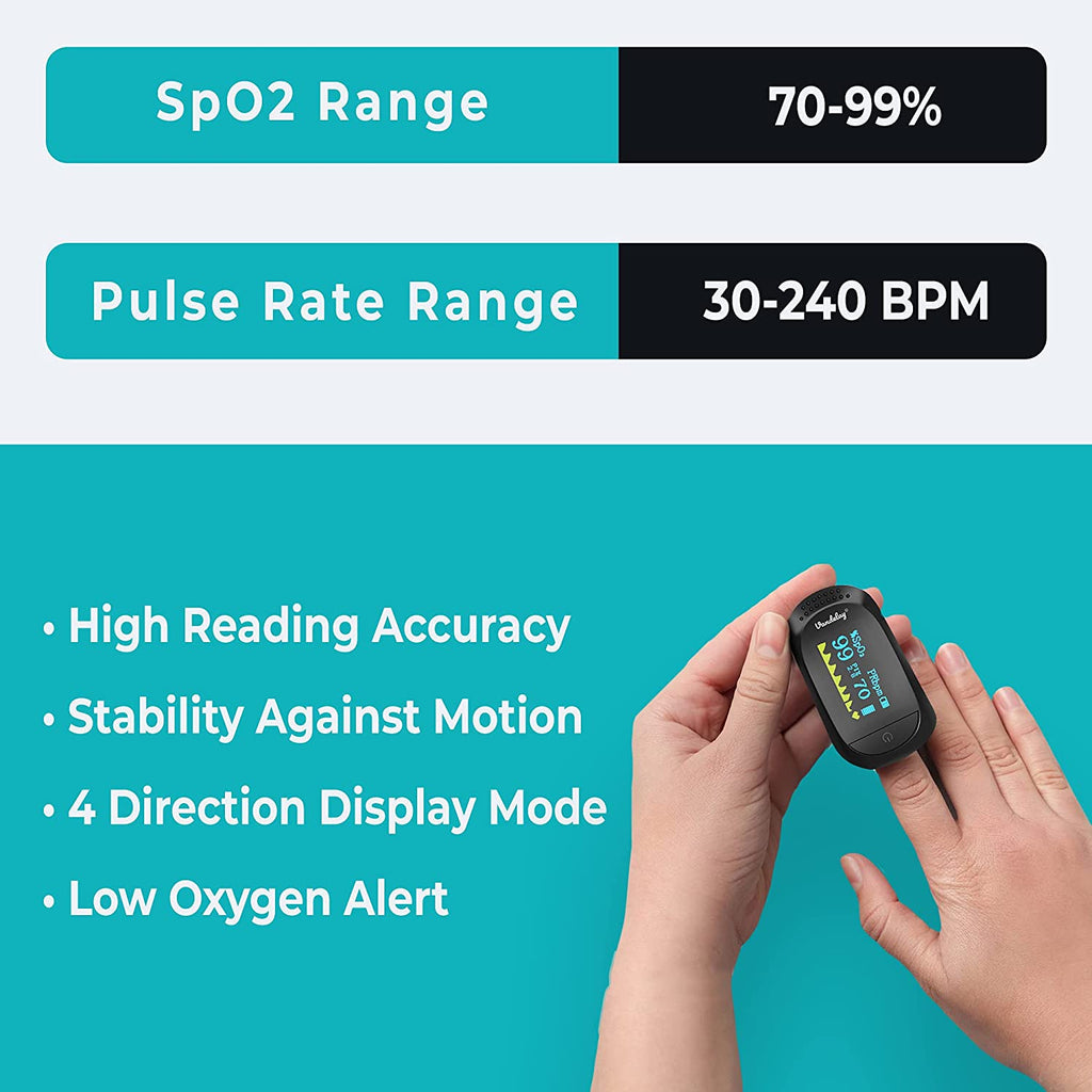 Vandelay Pulse Oximeter Digital Fingertip